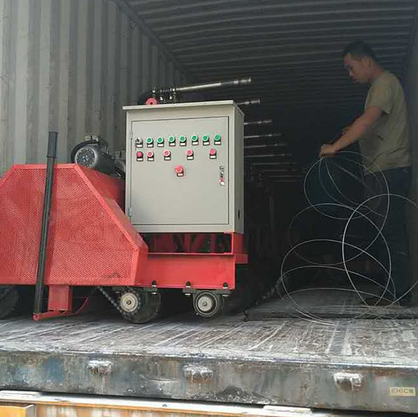 block Concrete vibrator paver machine manufacturing plant from China